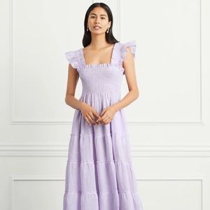 NWT Ellie Nap Dress Purple Linen
